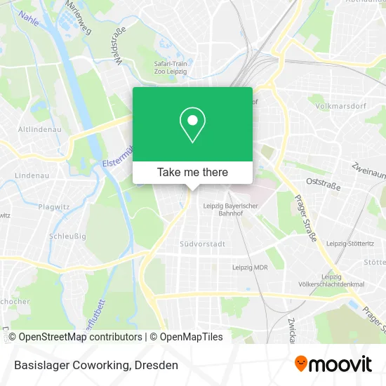 Карта Basislager Coworking