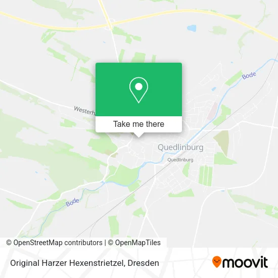 Карта Original Harzer Hexenstrietzel