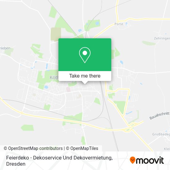 Карта Feierdeko - Dekoservice Und Dekovermietung