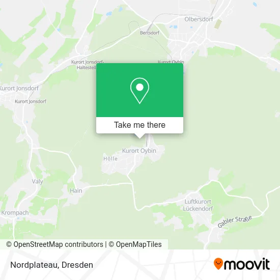 Карта Nordplateau