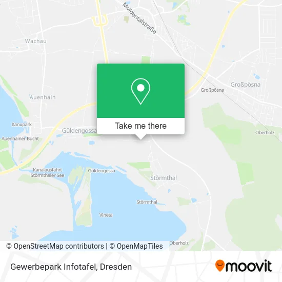 Карта Gewerbepark Infotafel
