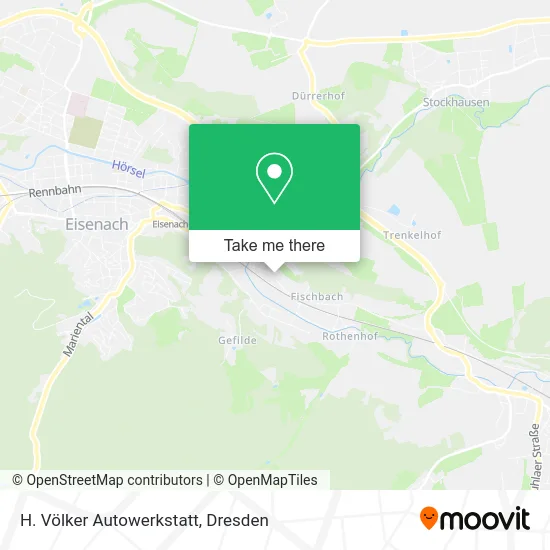 Карта H. Völker Autowerkstatt
