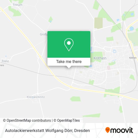 Карта Autolackierwerkstatt Wolfgang Dörr