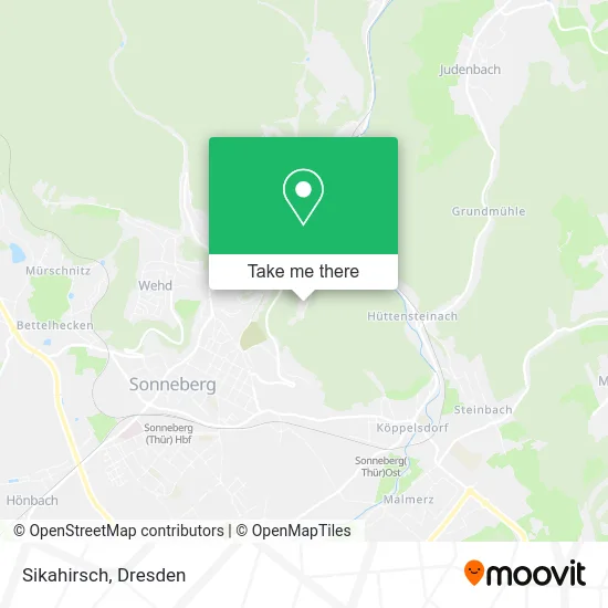 Карта Sikahirsch