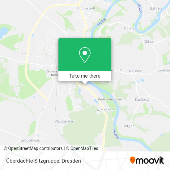 Карта Überdachte Sitzgruppe