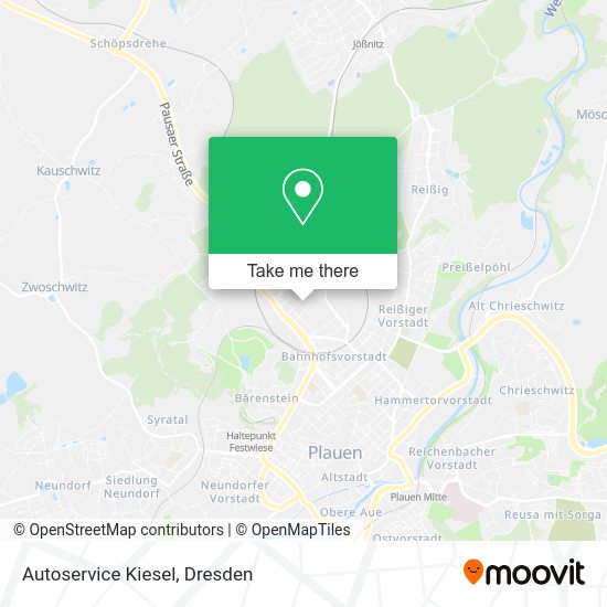 Карта Autoservice Kiesel