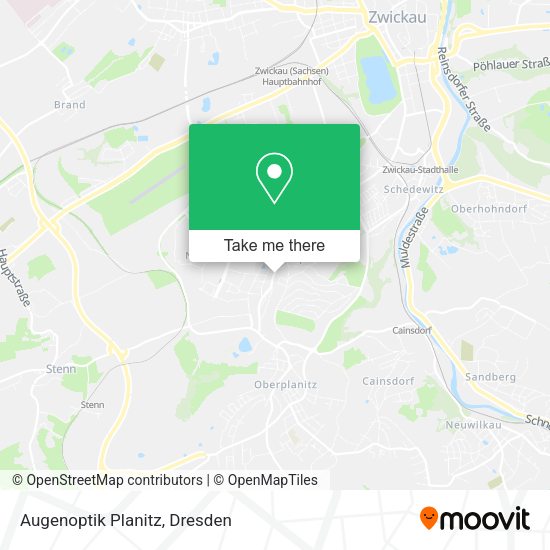 Карта Augenoptik Planitz