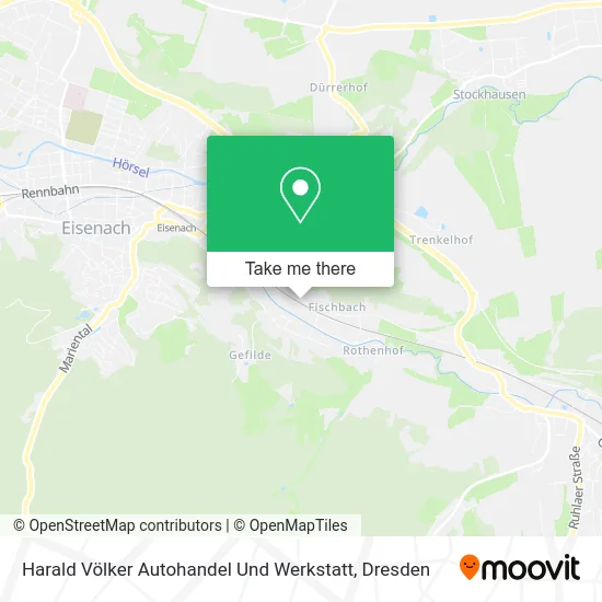 Карта Harald Völker Autohandel Und Werkstatt