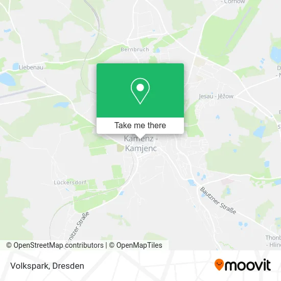 Карта Volkspark