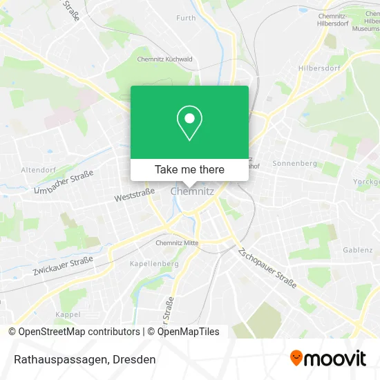 Rathauspassagen map