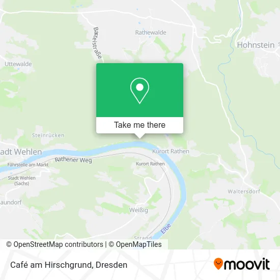 Карта Café am Hirschgrund