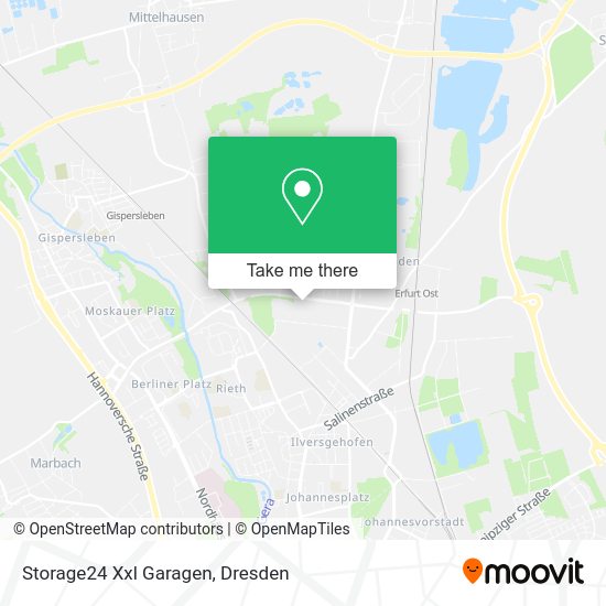 Карта Storage24 Xxl Garagen