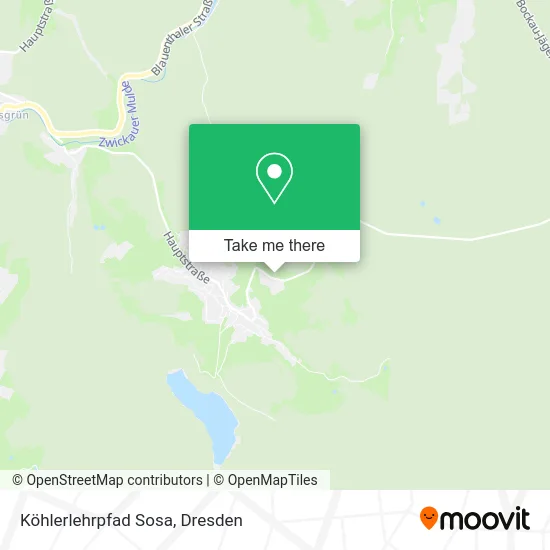 Köhlerlehrpfad Sosa map