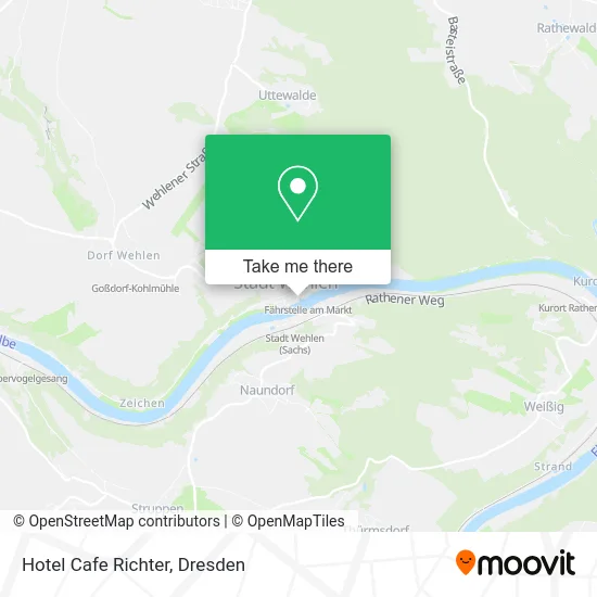 Карта Hotel Cafe Richter