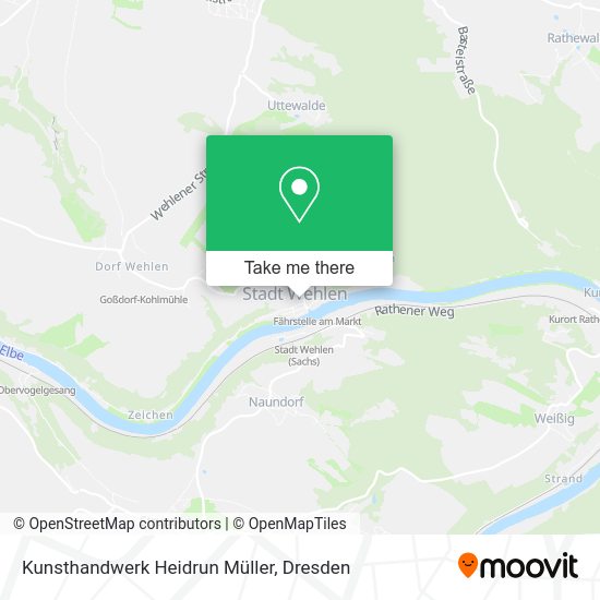 Карта Kunsthandwerk Heidrun Müller