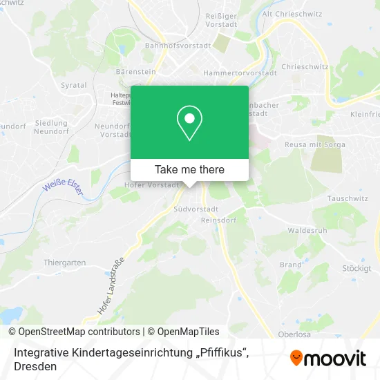 Карта Integrative Kindertageseinrichtung „Pfiffikus“
