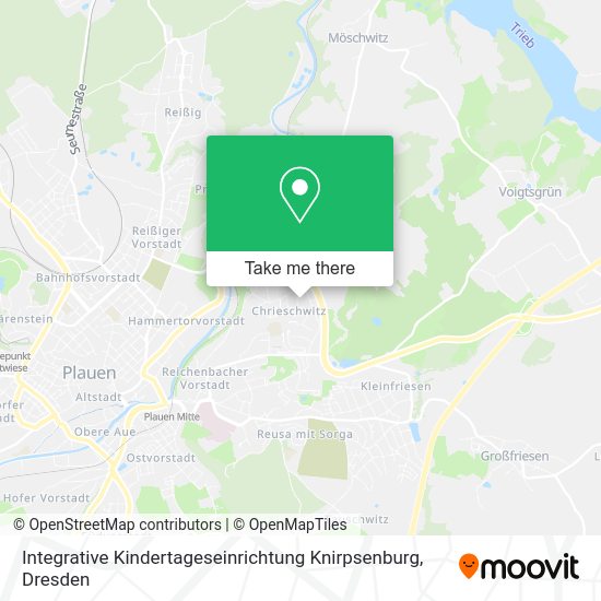 Карта Integrative Kindertageseinrichtung Knirpsenburg