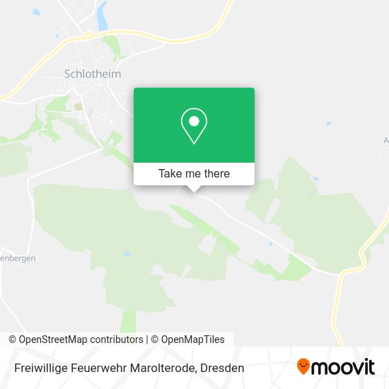 Карта Freiwillige Feuerwehr Marolterode