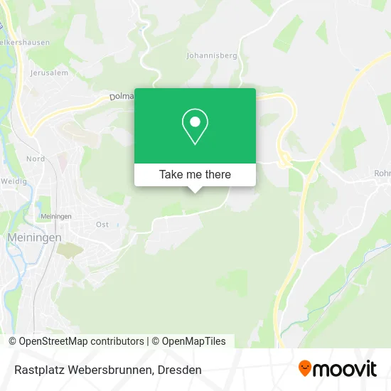 Rastplatz Webersbrunnen map