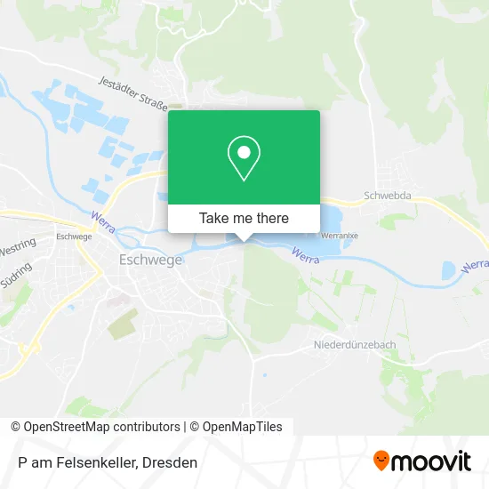 Карта P am Felsenkeller