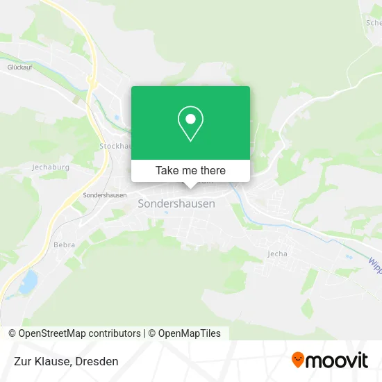 Карта Zur Klause