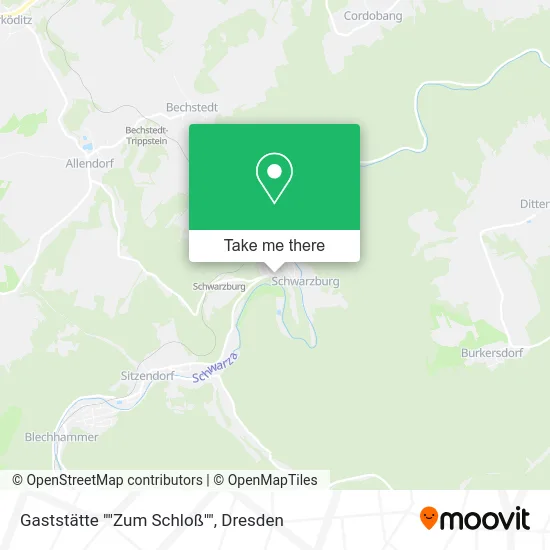 Карта Gaststätte ""Zum Schloß""