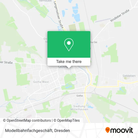 Карта Modellbahnfachgeschäft