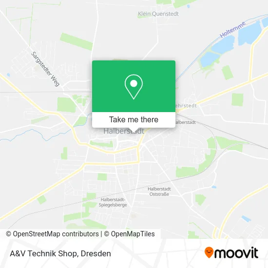 Карта A&V Technik Shop