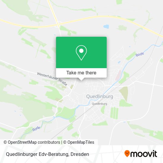 Карта Quedlinburger Edv-Beratung