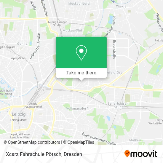 Карта Xcarz Fahrschule Pötsch