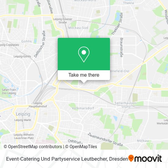 Карта Event-Catering Und Partyservice Leutbecher