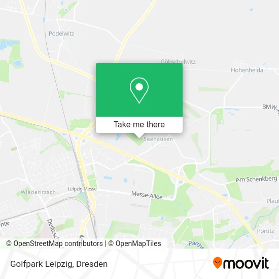 Карта Golfpark Leipzig