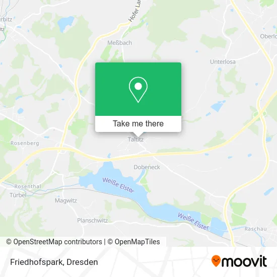 Карта Friedhofspark