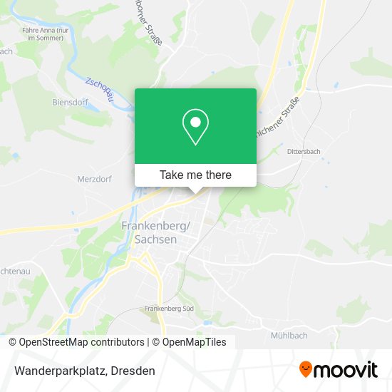 Карта Wanderparkplatz