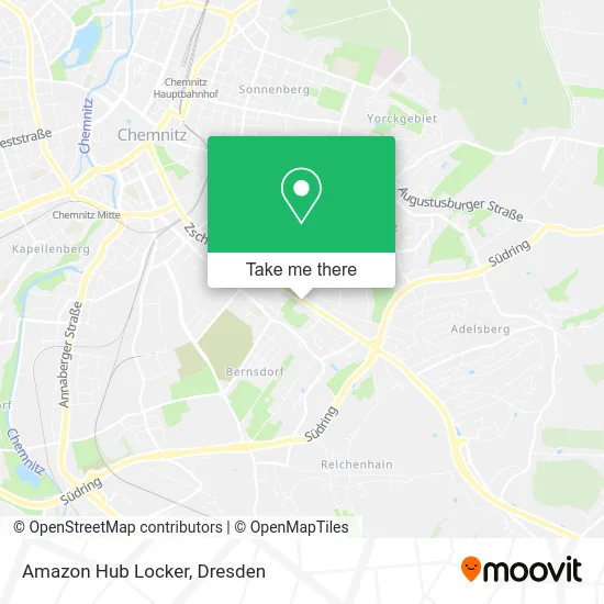 Карта Amazon Hub Locker