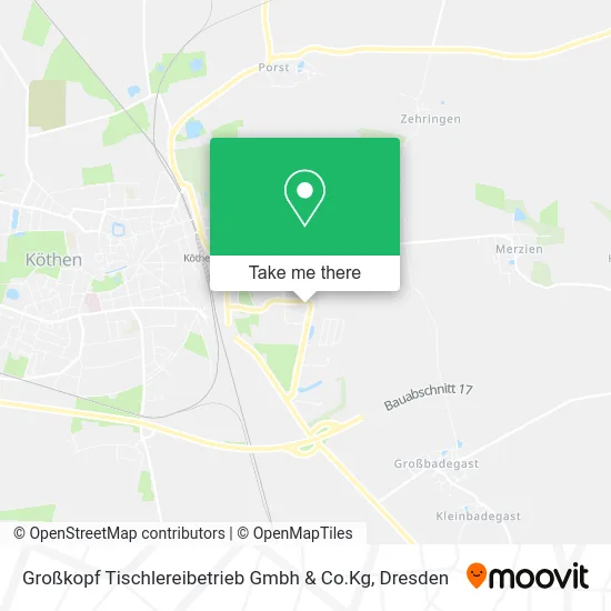 Карта Großkopf Tischlereibetrieb Gmbh & Co.Kg