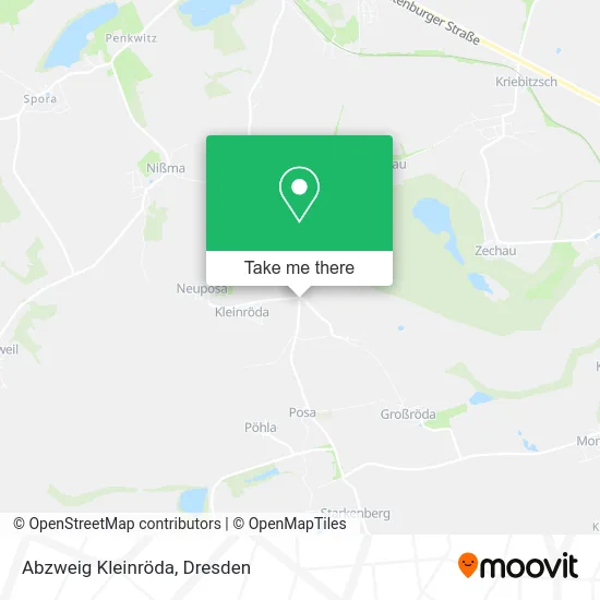 Карта Abzweig Kleinröda