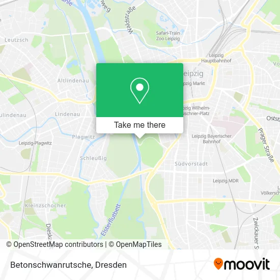 Карта Betonschwanrutsche