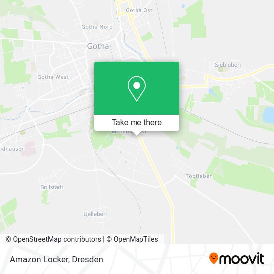 Карта Amazon Locker