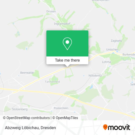 Карта Abzweig Löbichau