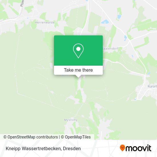Карта Kneipp Wassertretbecken