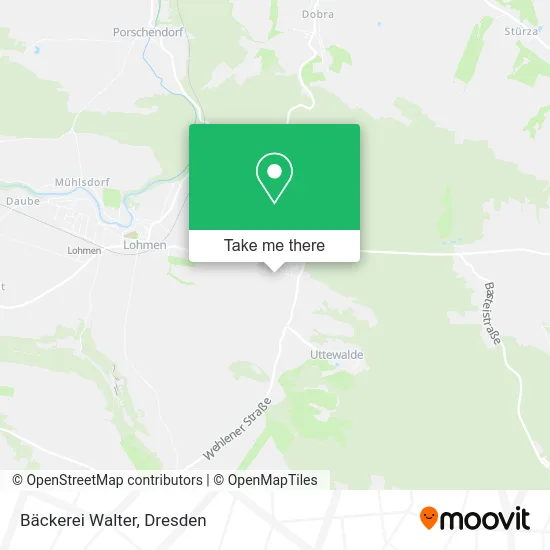 Карта Bäckerei Walter