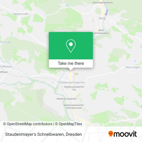 Карта Staudenmayer's Schreibwaren