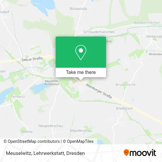 Карта Meuselwitz, Lehrwerkstatt