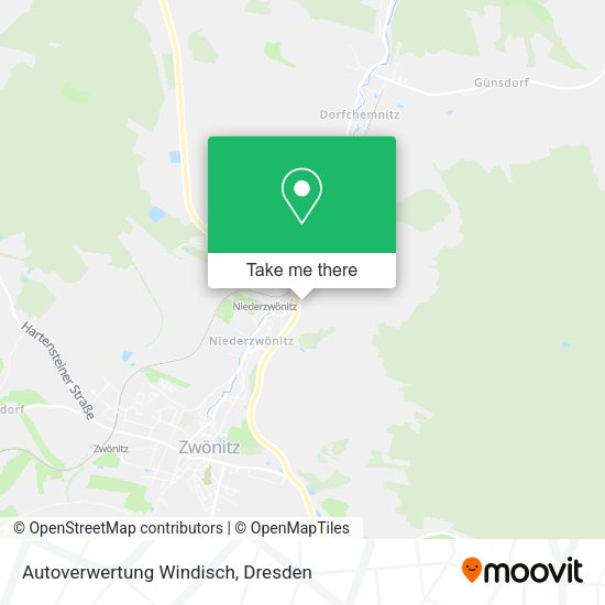 Карта Autoverwertung Windisch