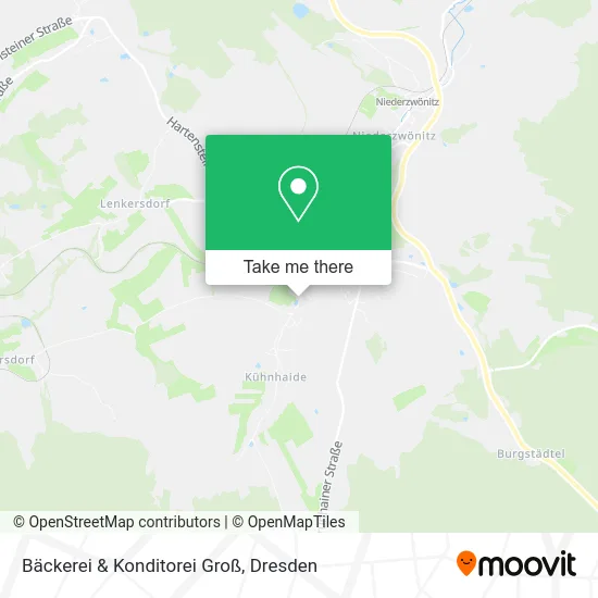 Карта Bäckerei & Konditorei Groß