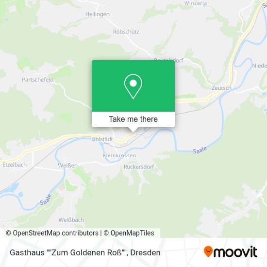 Карта Gasthaus ""Zum Goldenen Roß""
