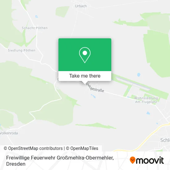 Карта Freiwillige Feuerwehr Großmehlra-Obermehler