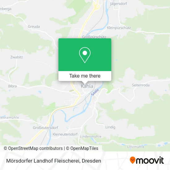 Карта Mörsdorfer Landhof Fleischerei