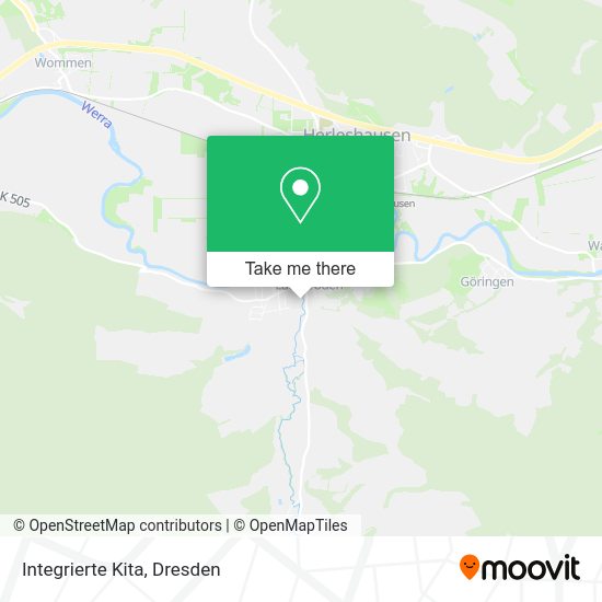 Карта Integrierte Kita
